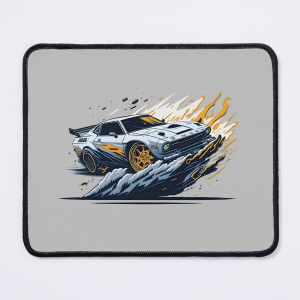 Item preview, Drifting, A Visual Symphony of Speed and Smoke designed and sold by davidbomel-Art.