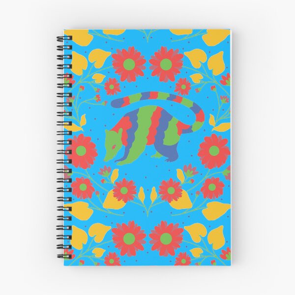 Item preview, Vibrant Flowers And Birds Otomi Art designed and sold by khachiche.