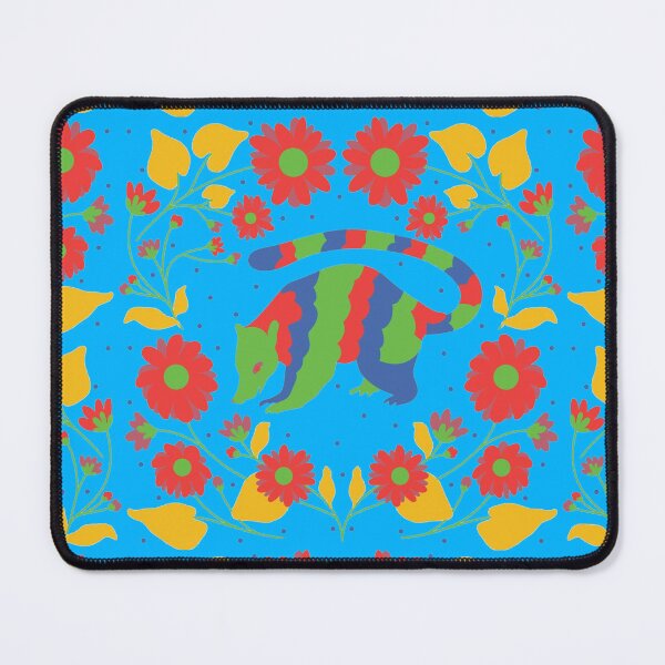 Item preview, Vibrant Flowers And Birds Otomi Art designed and sold by khachiche.