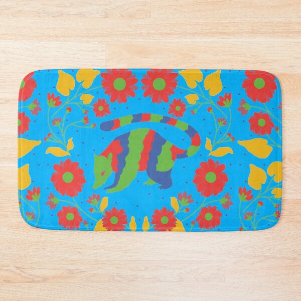 Item preview, Vibrant Flowers And Birds Otomi Art designed and sold by khachiche.