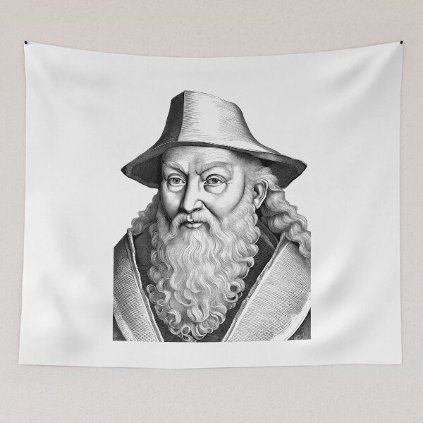 Item preview, Retrato de Nostradamus designed and sold by NTGUILTY.