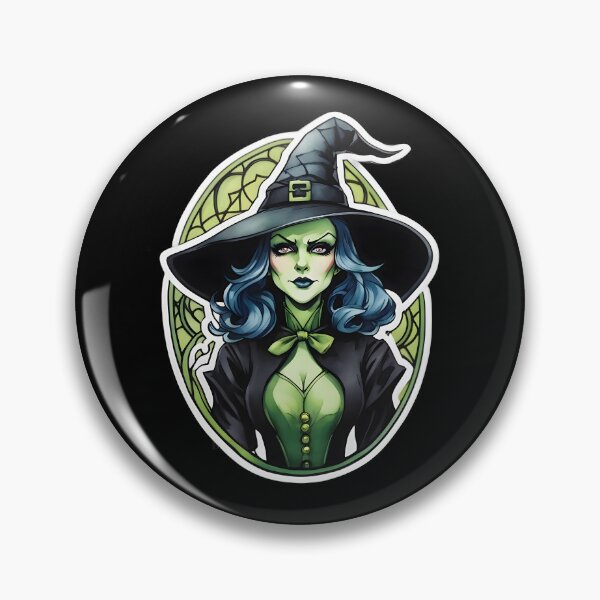 Item preview, Casting spells and turning heads with vibrant blue locks and enchanting witches hat designed and sold by shadowthor.