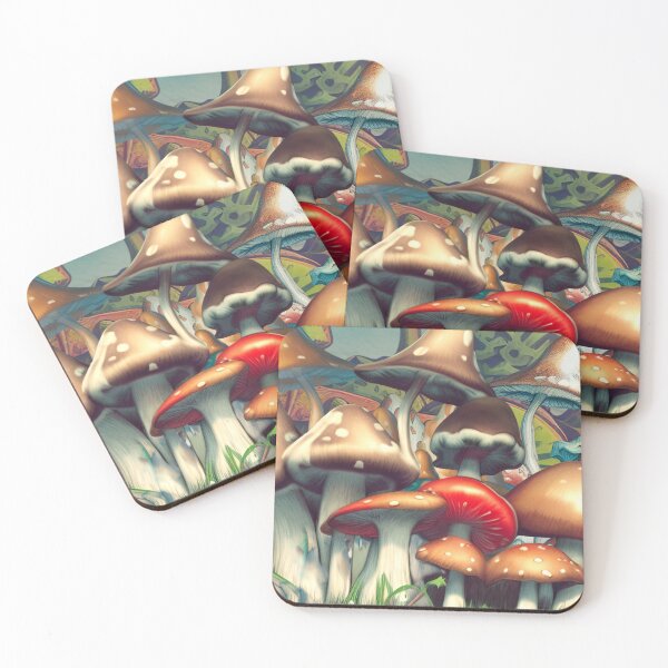 Item preview, Mushrooms designed and sold by Glenbobagins.