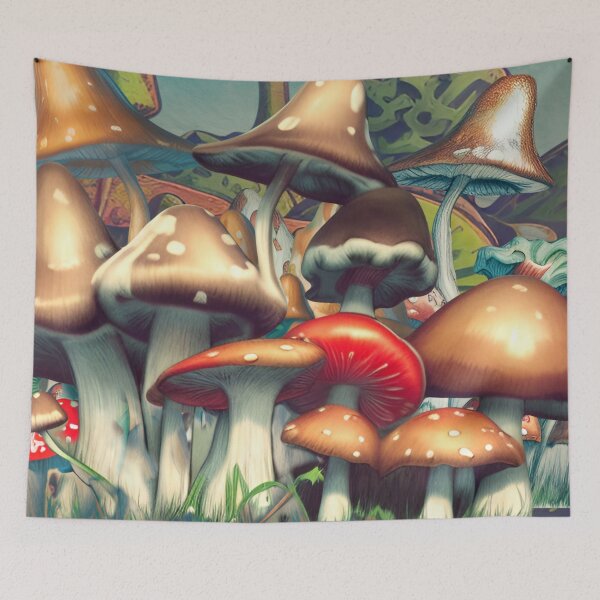 Item preview, Mushrooms designed and sold by Glenbobagins.