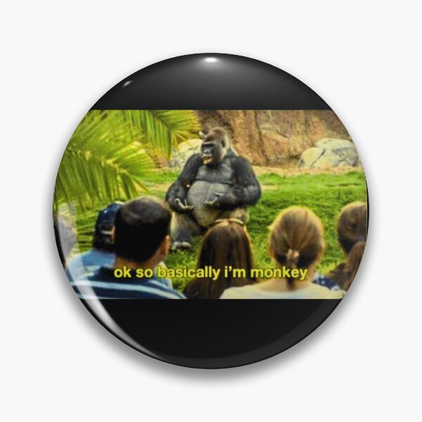 Item preview, So basically Im Monkey designed and sold by CrushArt1.