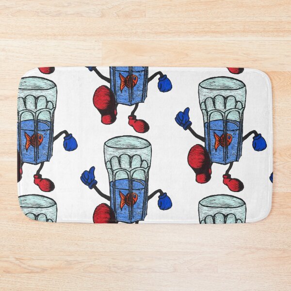 Item preview, Running glass with goldfish designed and sold by Anmioma.