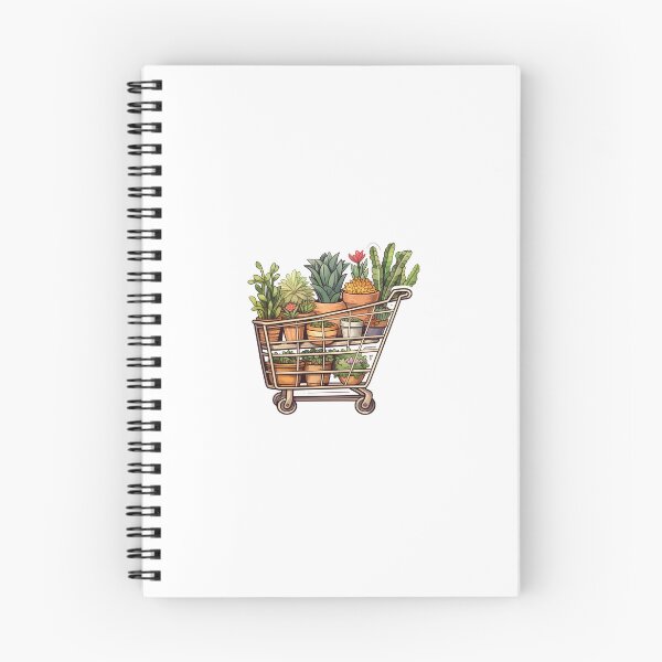 Item preview, Plants in a Shopping Cart. Botanical Shop designed and sold by theAcollection.