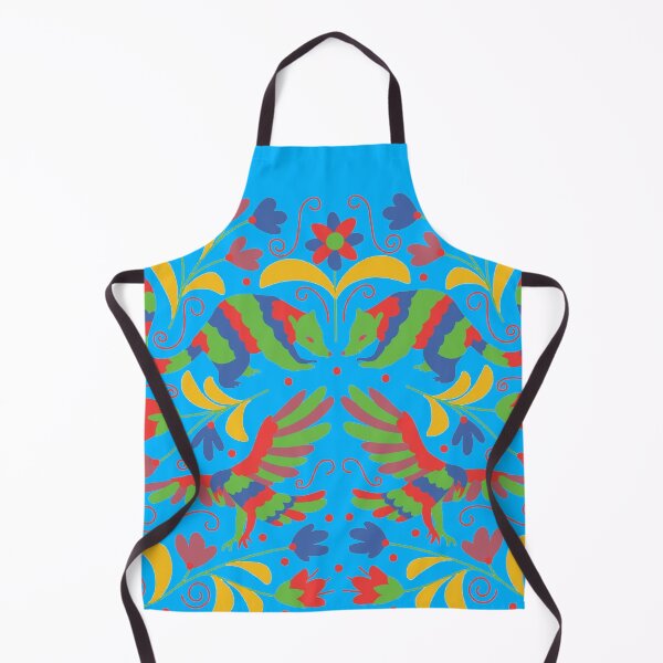Item preview, Vibrant Flowers And Birds Otomi Art designed and sold by khachiche.