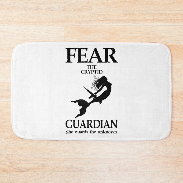 Item preview, Mermaid  Art - Fear the cryptid guardian, she guards the unknown designed and sold by obedtheartist.