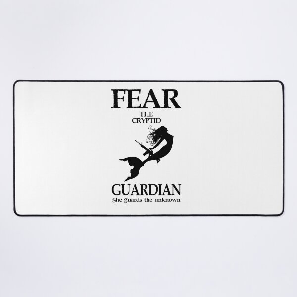 Item preview, Mermaid Art - Fear the cryptid guardian, she guards the unknown designed and sold by obedtheartist.