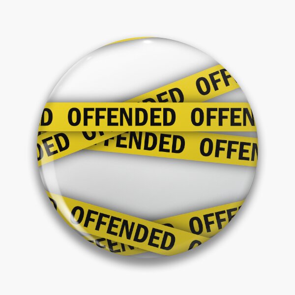 Item preview, I am offended police tape designed and sold by CutieBlue.