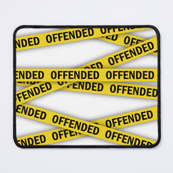 Item preview, I am offended police tape designed and sold by CutieBlue.