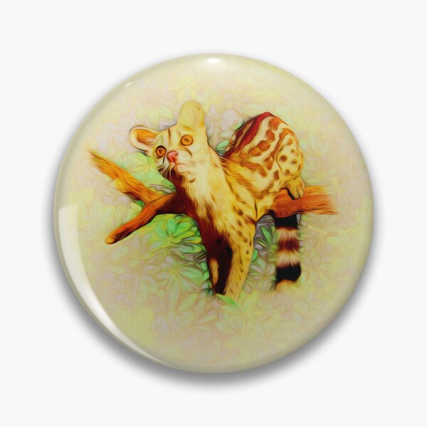 Item preview, Rusty spotted genet designed and sold by Guardi71.