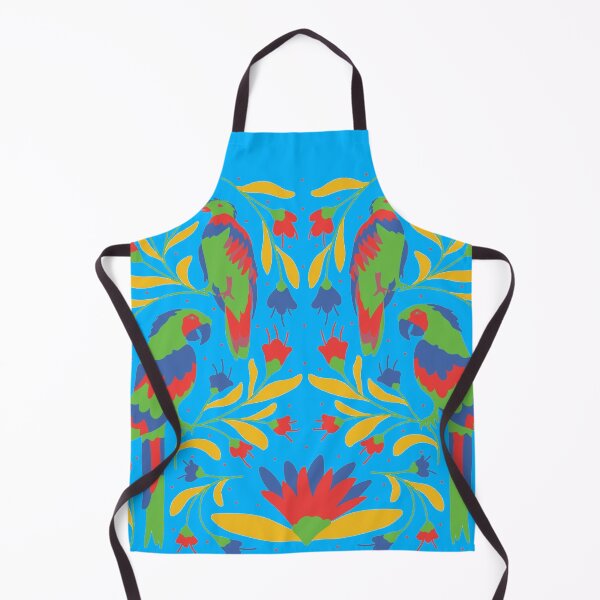 Item preview, Vibrant Flowers And Birds Otomi Art designed and sold by khachiche.