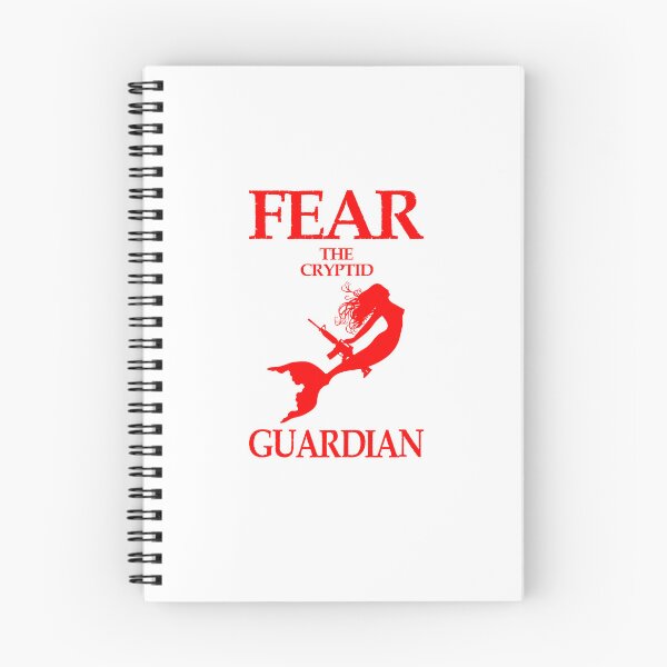 Item preview, Fear the cryptid guardian, she guards the unknown (red) designed and sold by obedtheartist.