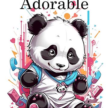 Artwork thumbnail, Cute and adorable Panda by Mugs and Shirts