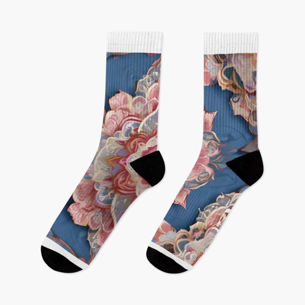 Item preview, Yoga luxurious flower pattern designed and sold by AlfredSSikula.