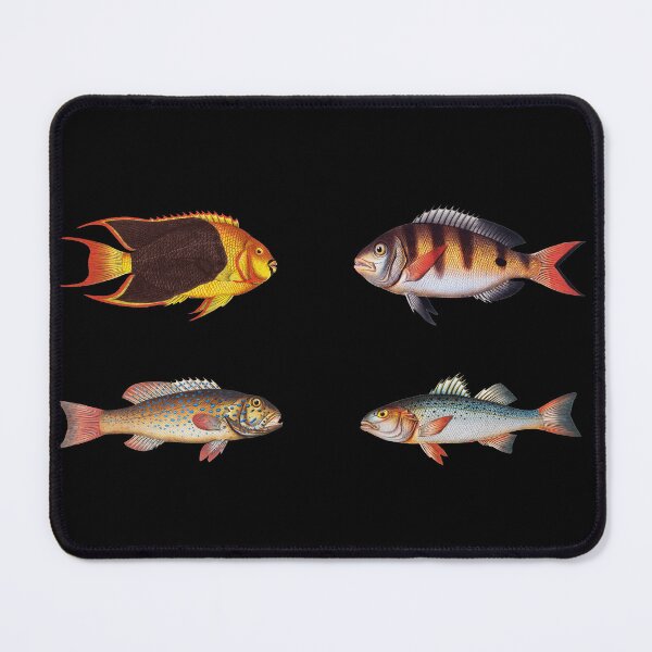 Item preview, Vintage Fishes Sticker Pack designed and sold by Funny Vintage Stickers And T-Shirts.