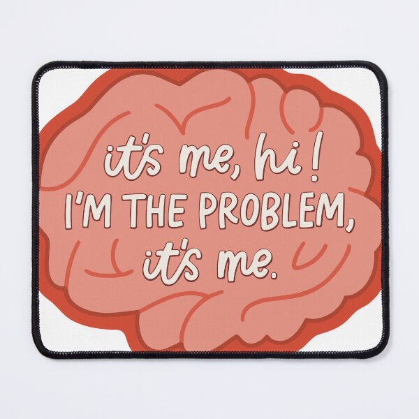 Item preview, it's me, hi, i'm the problem heart love minimalist designed and sold by isola design⭐⭐⭐⭐.
