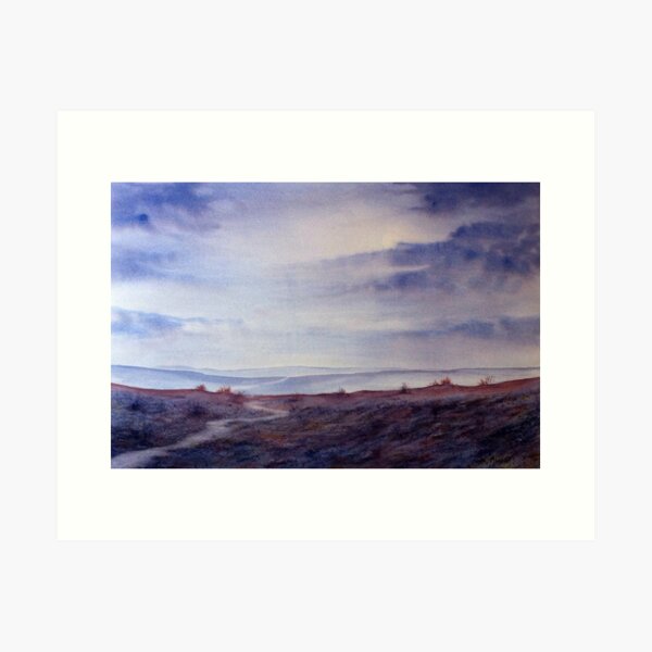 Full Circle - Twilight on the Moors Art Print