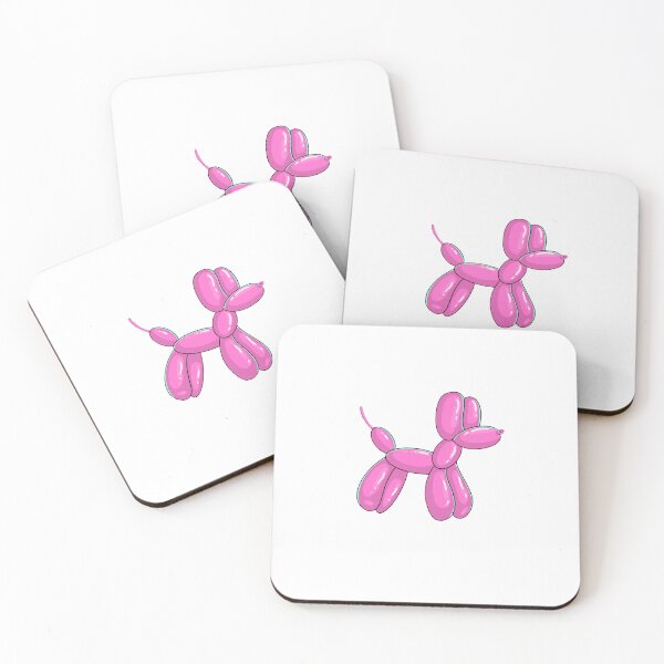 Item preview, Pink Balloon Dog designed and sold by bittragicink.
