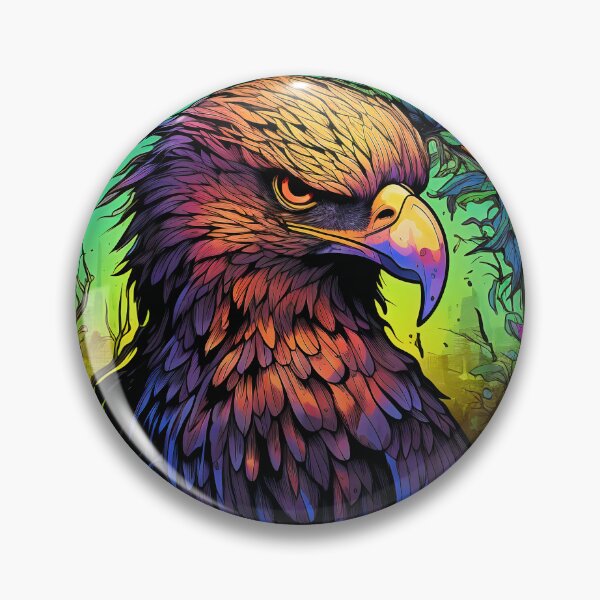 Item preview, Notorious Floral Eagle designed and sold by Arcana13.