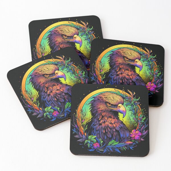 Item preview, Notorious Floral Eagle designed and sold by Arcana13.