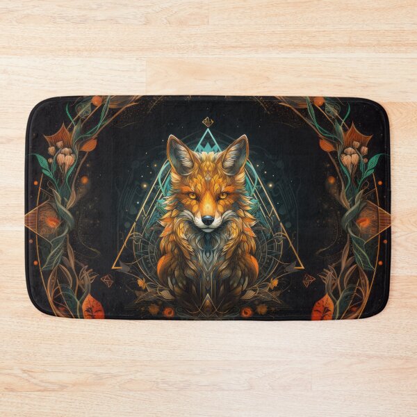 Item preview, Orange Fox Art - Cute Fox Illustration designed and sold by solrevolver.