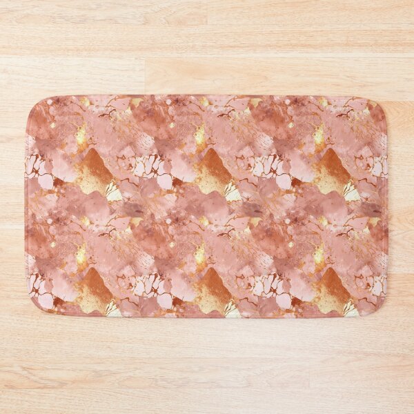 Item preview, luxury vintage rose gold marble with gold ornaments designed and sold by Branjos.