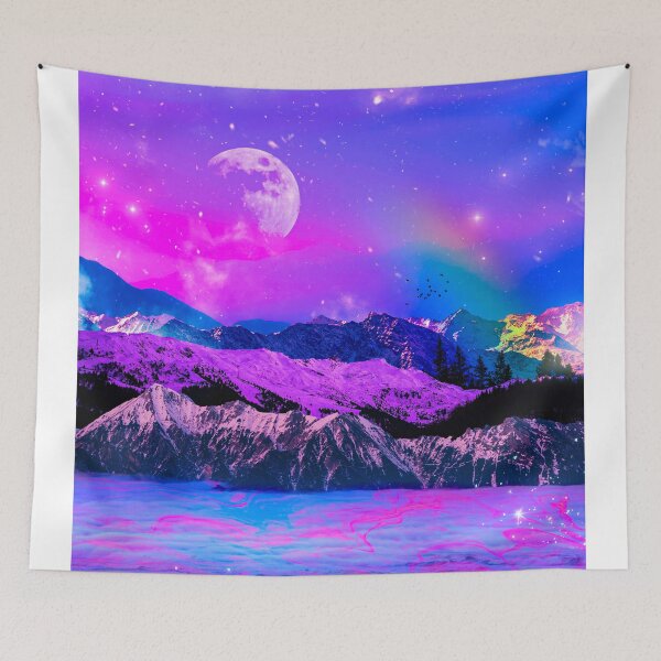 Item preview, Meditative Mountainscape designed and sold by Moonquestart.