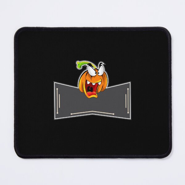 Item preview, Halloween pumpkin name tag designed and sold by piaty.