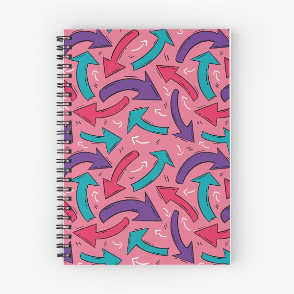 Item preview, Dynamic Arrow Medley: Hot Pink, Purple, and Teal Pattern designed and sold by JBeasleyDesigns.