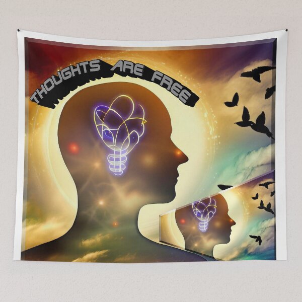 Item preview, Thoughts Are Free designed and sold by KI-Raphael.