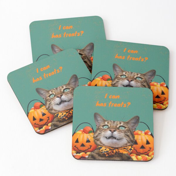 Item preview, I Can Has Treats Cat designed and sold by CheekyKitty.