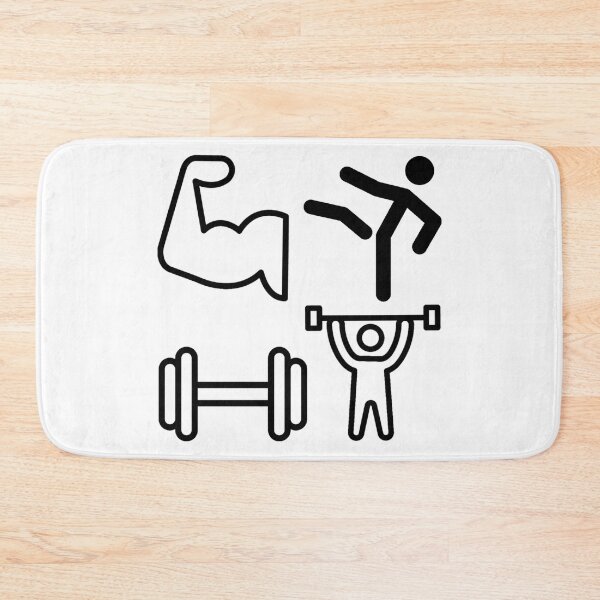 Item preview, Fitness Stickers Pack Gift idea designed and sold by Allomensiaa.