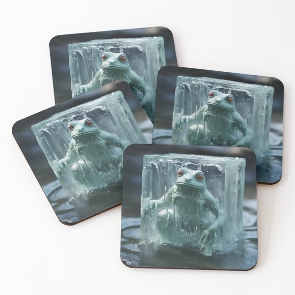 Item preview, Frogzen - The Frog Frozen in Time designed and sold by JELeitner.
