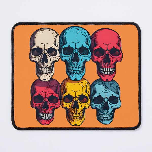 Item preview, Colorful Skulls Unleashed designed and sold by Art Happens.