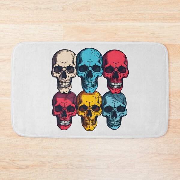 Item preview, Colorful Skulls Unleashed designed and sold by Art Happens.
