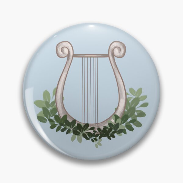 Item preview, greek lyre designed and sold by sagegreenmoon.