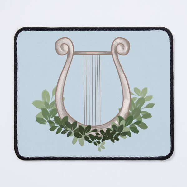 Item preview, greek lyre designed and sold by sagegreenmoon.