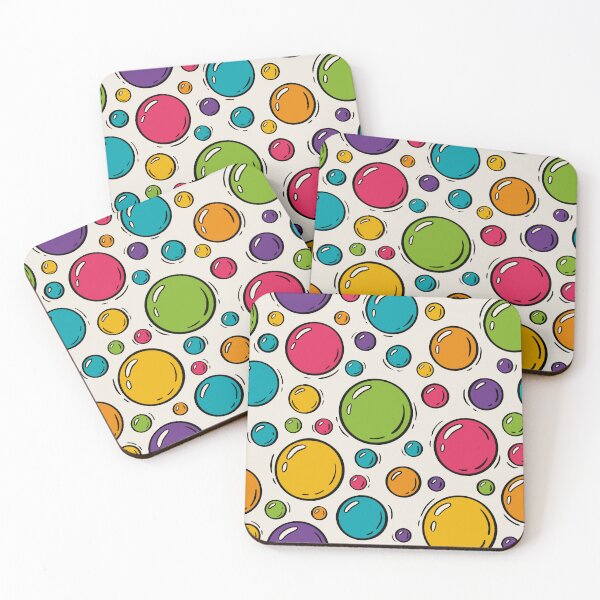 Item preview, Vivid Bubble Frenzy Repeating Pattern designed and sold by JBeasleyDesigns.