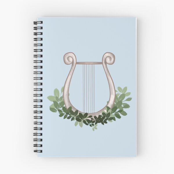 Item preview, greek lyre designed and sold by sagegreenmoon.