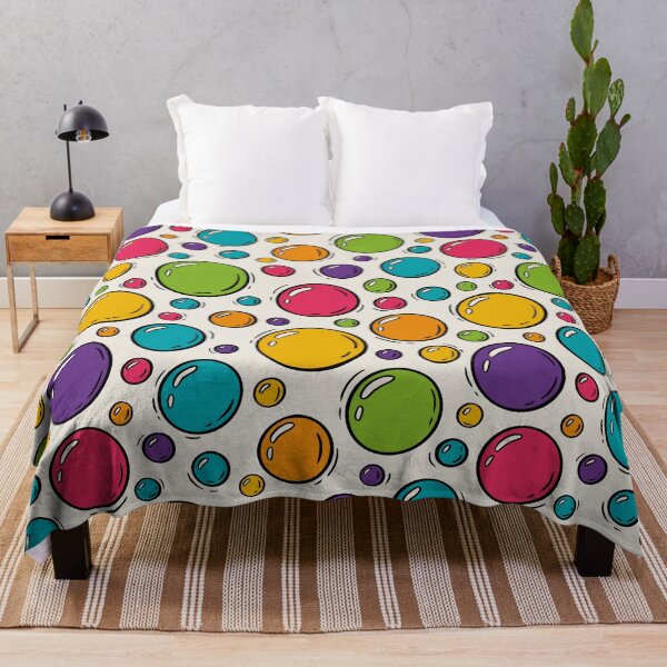Item preview, Vivid Bubble Frenzy Repeating Pattern designed and sold by JBeasleyDesigns.