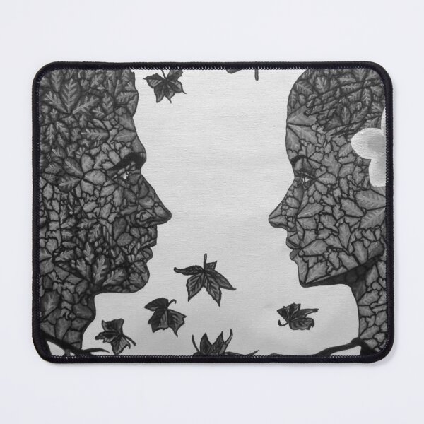 Item preview, Nurturing Life: Embracing Greenery for Our Survival Greyscale designed and sold by MubaraksArt.