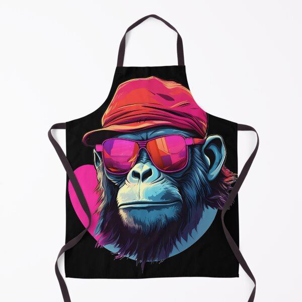 Item preview, Monkey in sunglasses designed and sold by TheRealmWithin.