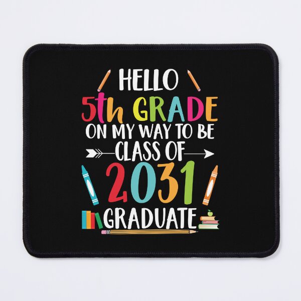 Item preview, Hello 5th Grade Class of 2029 designed and sold by DeeDouu.