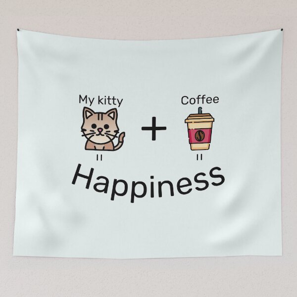 Item preview, Kitten and Coffee: Happiness designed and sold by ARVM.