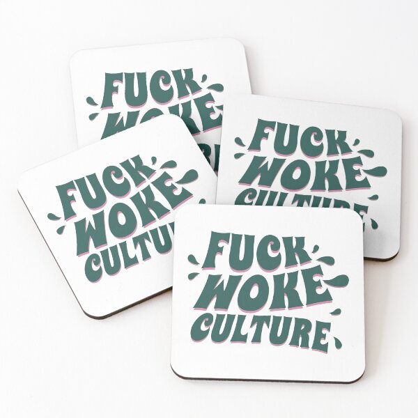 Item preview, fuck woke designed and sold by PopPizzazz.