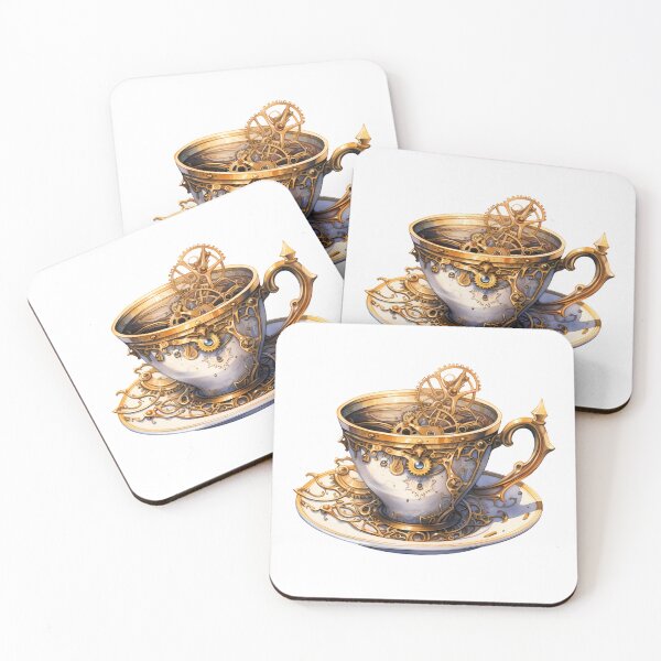 Item preview, Steampunk Teacup – Arcane Alchemy Fantasy Art designed and sold by SchorlCraft.