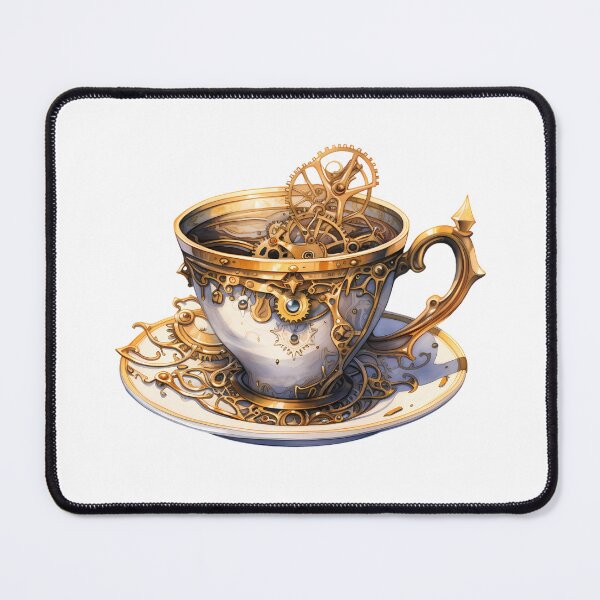 Item preview, Steampunk Teacup – Arcane Alchemy Fantasy Art designed and sold by SchorlCraft.